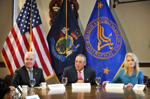 Tom Price, Paul LePage, Kellyanne Conway