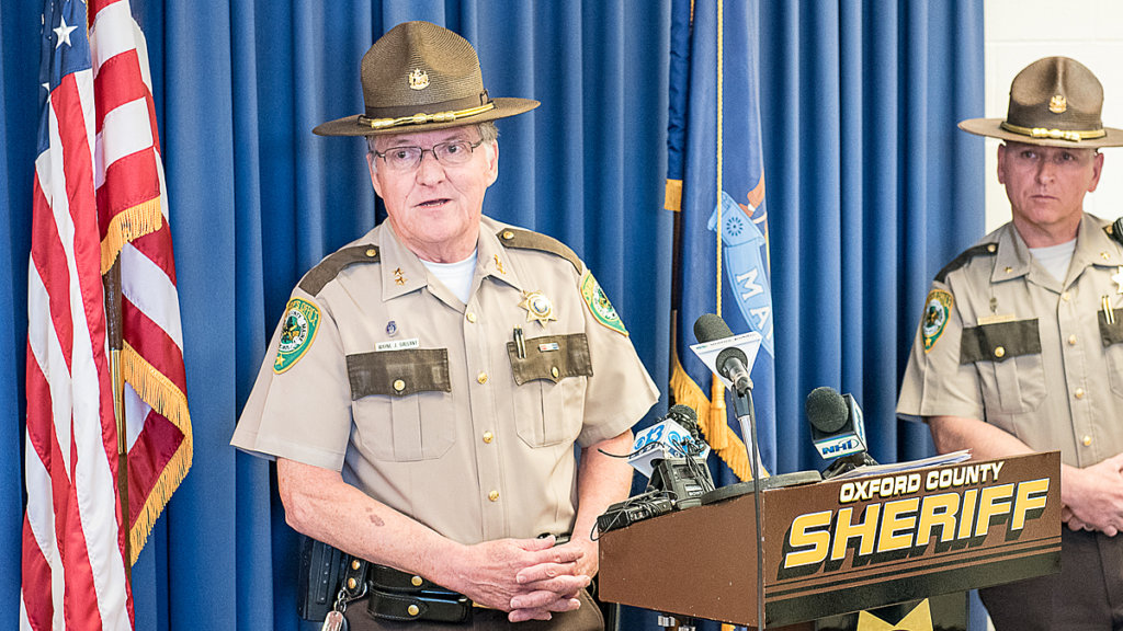Former Oxford County Sheriff Wayne Gallant stepped down in December amid a sex scandal. (Sun Journal file photo)