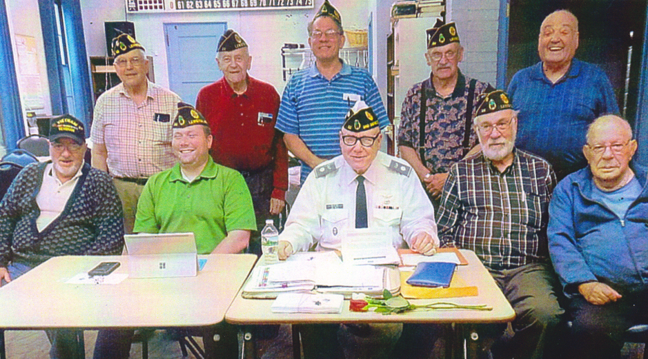Lewiston Post 22, American Legion, installs officers