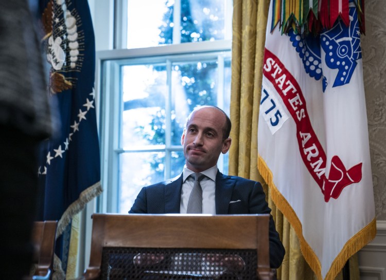 White House senior adviser Stephen Miller said Sunday the Trump administration would do "whatever is necessary to build the border wall," including partially shutting down the government on Dec. 22.