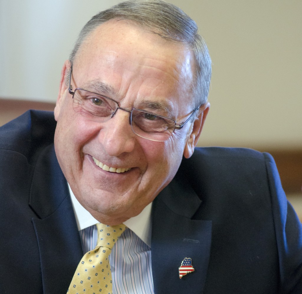 Gov. Paul LePage's 2016 claim about the racial makeup of drug dealers was contradicted by his drug arrests scrapbook.