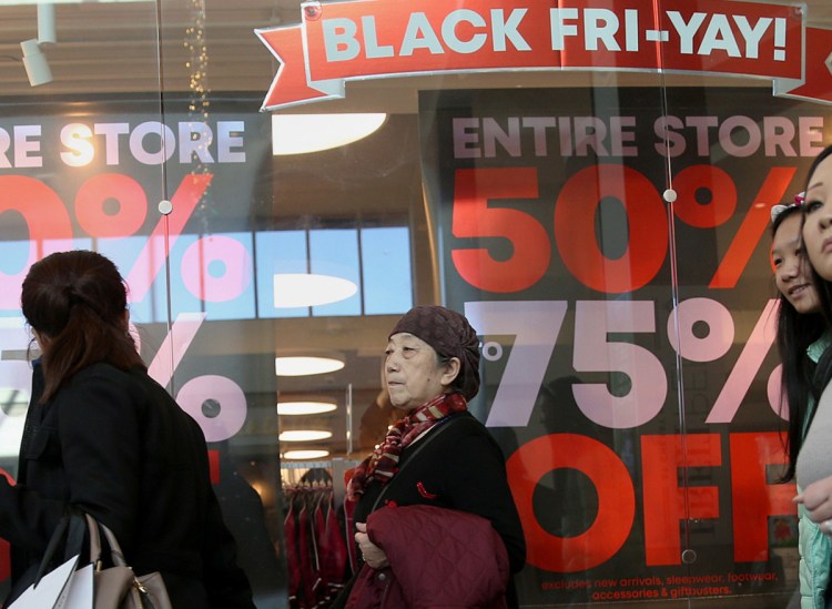Shoppers turned out in force on Black Friday last November at Cherry Hill Mall in New Jersey, but a more recent survey of retailers suggests many stores are stuck in "survival mode."