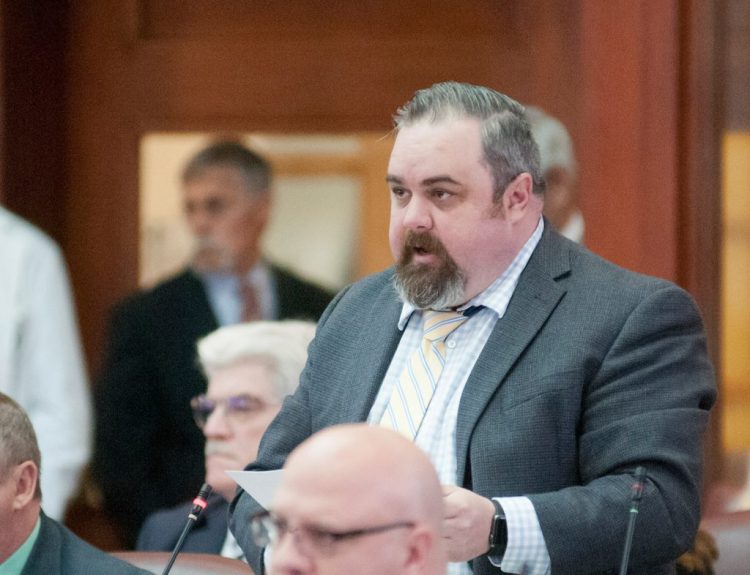 Rep. Patrick Corey, sponsor of the bill to allow Medicaid payments for Mainers who care for their disabled spouses, said, "Keeping patients at home in the long run will cost taxpayers less money."