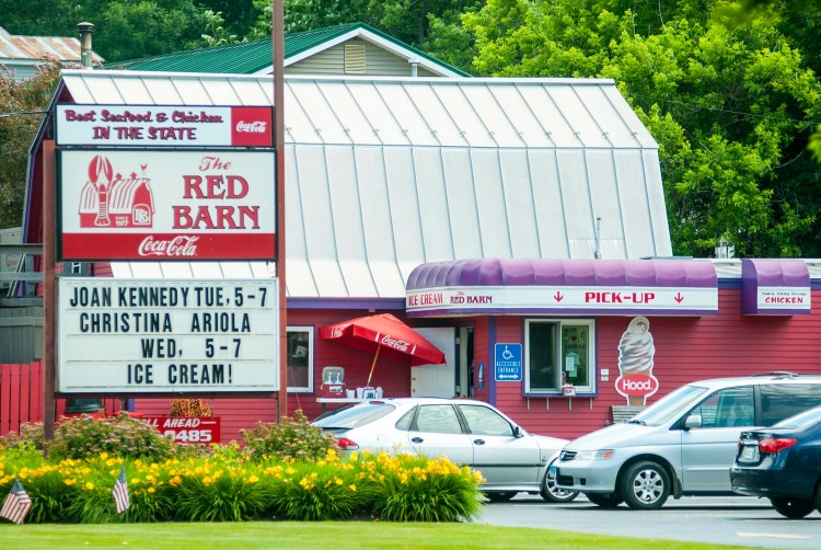 The Red Barn in Augusta, as seen in this July 8, 2017 photo.