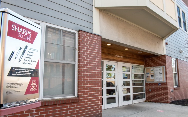 The B Street Community Center at Bates and Birch streets in Lewiston is one of several area health clinics chosen for a low barrier opioid use disorder treatment program.