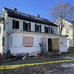 Condemned House Fire