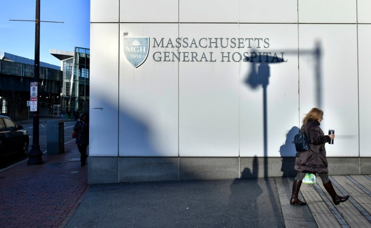 Massachusetts General Hospital in Boston, where hospital leadership was planning their response to COVID-19. MUST CREDIT: Photo for The Washington Post by Josh Reynolds