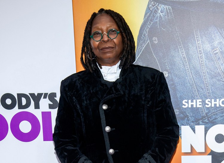 Whoopi Goldberg attends the world premiere of "Nobody's Fool" in New York on Oct. 28, 2018. Goldberg has been suspended for two weeks as co-host of “The View” because of what the head of ABC News called her “wrong and hurtful comments” about Jews and the Holocaust.