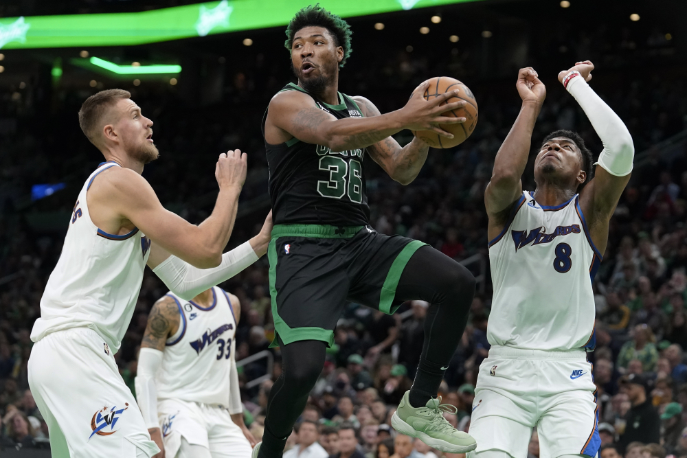 Marcus Smart continues to push the Celtics to believe in their