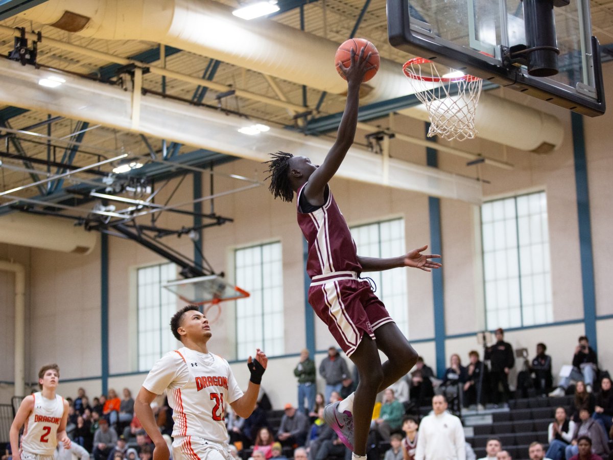 Edward Little boys basketball moves past Brunswick