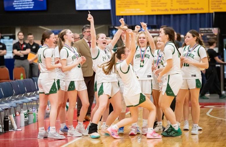 Spruce Mountain girls basketball cruises to Class C South championship