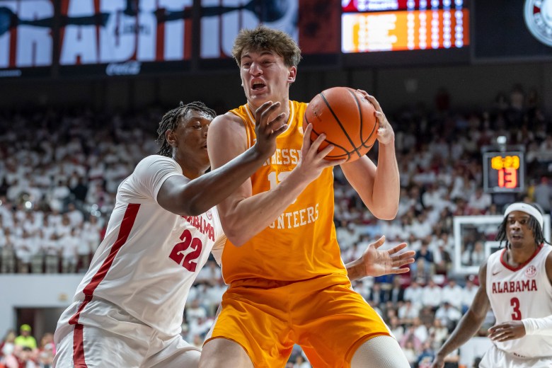 Former South Portland basketball star J.P. Estrella earns starts for Tennessee men